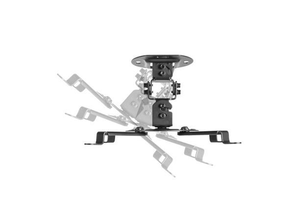 InLine 23122A, Tak, 13,5 kg, Svart, -15 - 15°, 360°, -15 - 15°