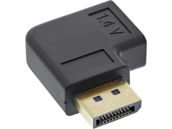InLine 17199L, DisplayPort, DisplayPort, Svart