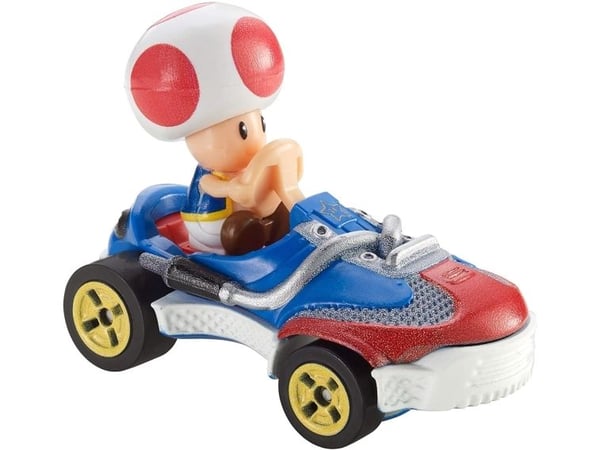 Hot Wheels Mario Kart GBG30, Carting-auto, 3 vuosi/vuosia, Metalli, Muovi, Monivärinen