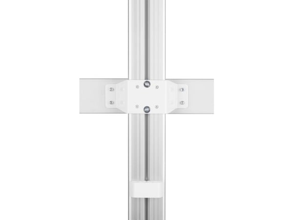 InLine 23184B, 8 kg, 43,2 cm (17"), 43,2 cm (17"), 75 x 75 mm, 100 x 100 mm, Hvit, Aluminium