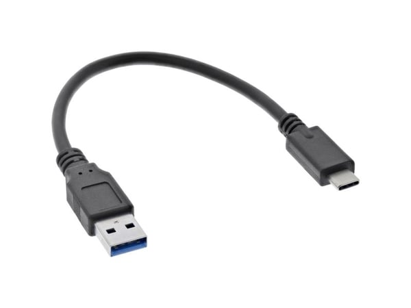 InLine 66771, CFexpress, Aluminium, Svart, 10000 Mbit/s, Aluminium, USB 3.2 Gen 1 (3.1 Gen 1) Type-C, 57 mm