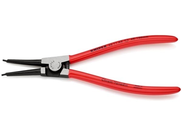 Knipex 46 11 A3 SB, Rosenkranstang, Støtbestandig, Dielektrisk, Stål, Plast, Rød, 42 mm