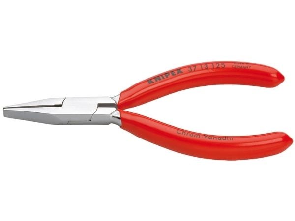 Knipex 37 13 125, Nåltänger, 5,5 mm, 2,7 cm, Stål, Röd, 125 mm