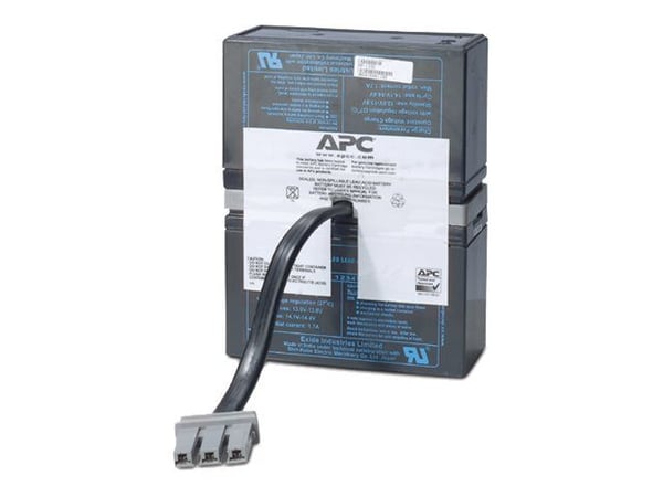 APC Replacement Battery Cartridge #33 - UPS-batteri - 1 x batteri - blysyre - koksgrå - for P/N: BR1100CI, BR1100CI-IN, BR650CI, BR650CI-RS, BT1500...
