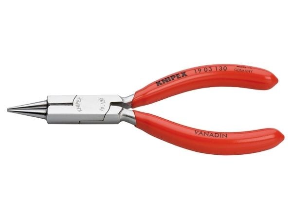 Knipex 19 03 130, Pyöreäkärkiset pihdit, 1,35 cm, 3,2 cm, 8 mm, 2,2 mm, Kromivanadiini-teräs