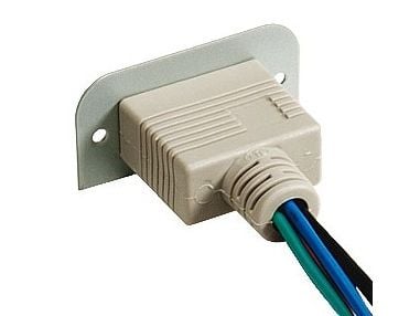 Kindermann 7456000526, RJ-45, 1 moduuli(a), 6a, Harmaa, Valkoinen, Muovi, 1 kpl