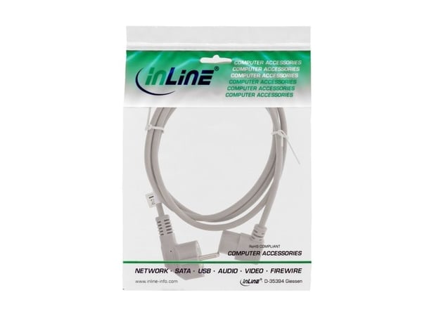 InLine 16651L, 0,5 m, CEE7/7, C13-kontakt