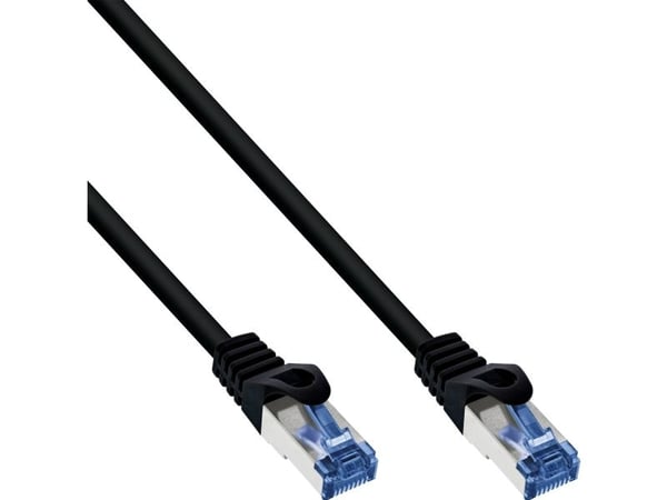 InLine 72825S, 25 m, Cat6a, S/FTP (S-STP), RJ-45, RJ-45, Svart InLine 72825S, 25 m, Cat6a, S/FTP (S-STP), RJ-45, RJ-45, Svart