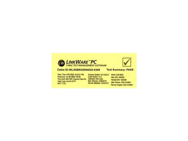 InLine 72825S, 25 m, Cat6a, S/FTP (S-STP), RJ-45, RJ-45, Svart