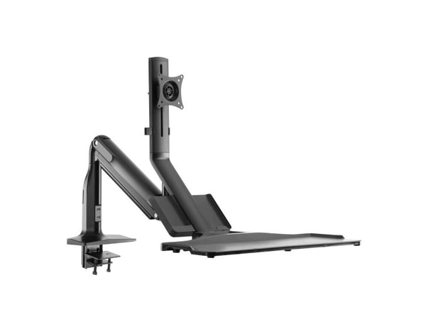 InLine 23174A, Festeklemme/gjennomføring, 9 kg, 43,2 cm (17"), 43,2 cm (17"), 100 x 100 mm, Svart