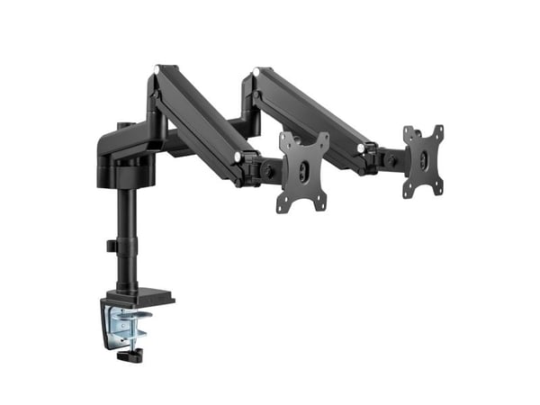 InLine 23160B, 18 kg, 43,2 cm (17"), 43,2 cm (17"), 100 x 100 mm, Høydejustering, Sort