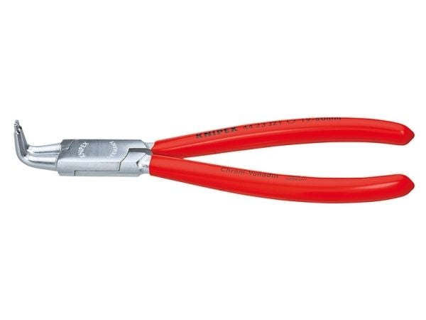 Knipex 44 23 J11, Låsringstång, Kromvanadinstål, Plast, Röd, 130 mm, 89 g