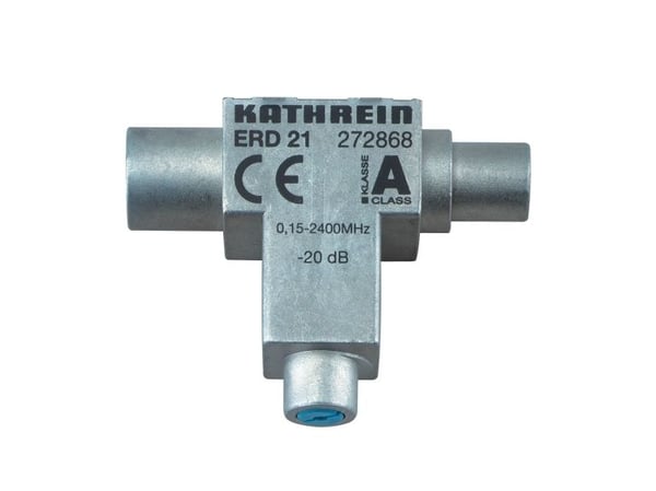Kathrein ERD 21, 0,15 - 2400 MHz, IEC, 2,4/9,5, 51 mm, 38 mm, 18 mm, 58 mm