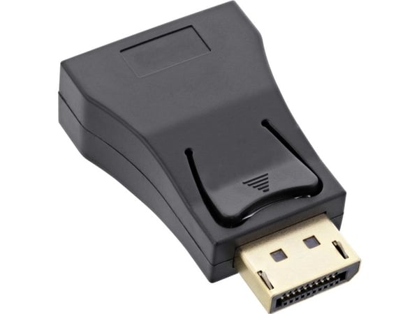InLine 17196C, DisplayPort male, VGA, Musta
