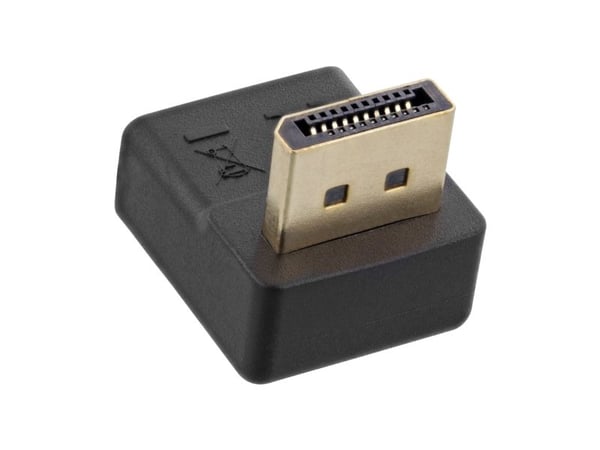 InLine 17199U, DisplayPort, DisplayPort, Svart