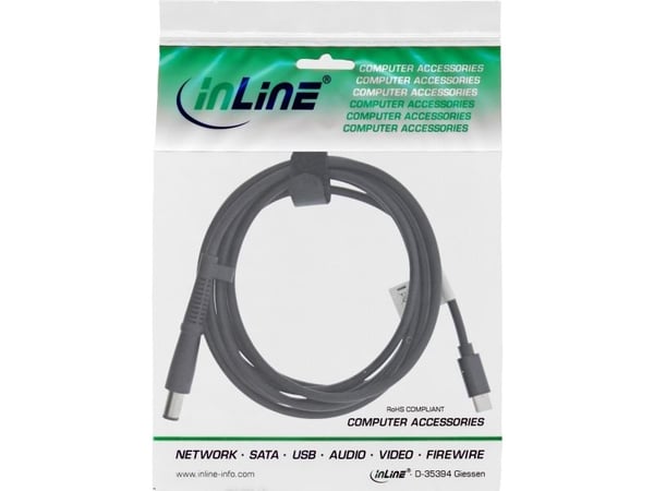 InLine 26673, 2 m, USB C, 18 - 20 V, 3.25 A
