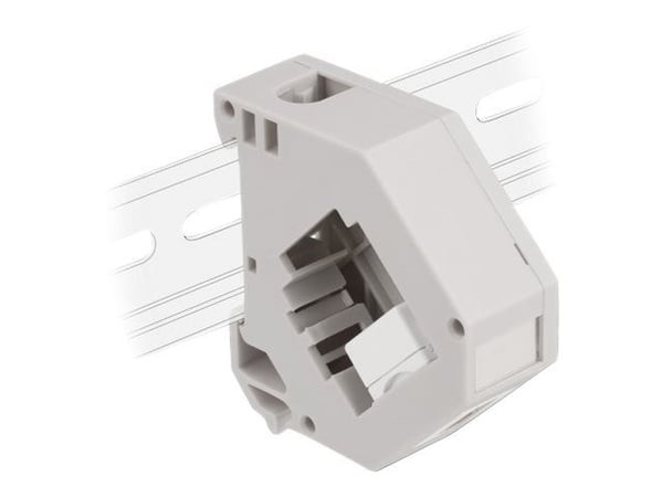 DeLOCK 87163, Harmaa, Valkoinen, USB A, USB A, Naaras, Naaras, Muovi
