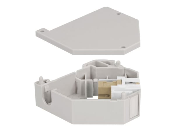 Delock - Modulinnlegg - DIN-skinnemonterbar - SC - grå, hvit, beige