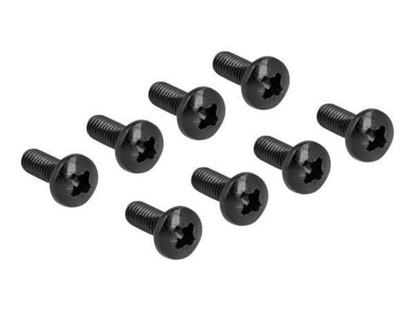 Delock - Rack skap - veggmonterbar - svart - 2U - 19"