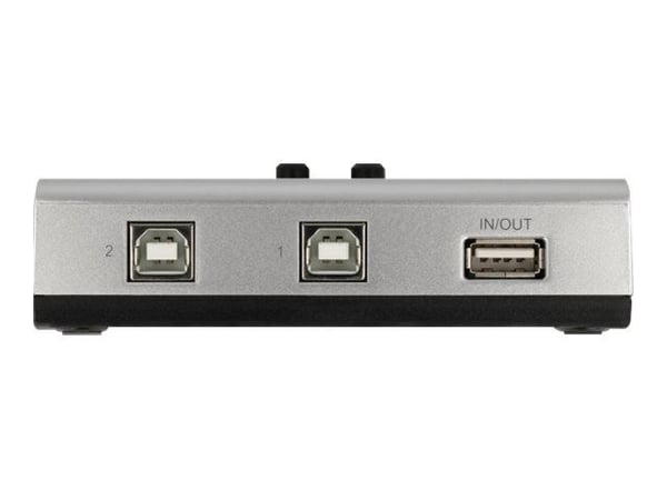 Delock - USB-periferdelesvitsj - 2 x USB 2.0 - stasjonær
