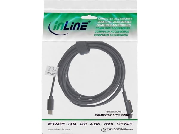 InLine 26670B, 3 m, USB C, 15 V