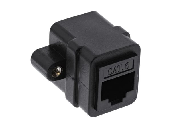 InLine 69990Y, RJ-45, RJ-45, Sort