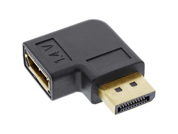 InLine 17199R, DisplayPort, DisplayPort, Svart