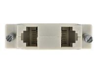 Delock - Nettverksadapter - RJ-45 (hunn) til DB-25 (hunn) - tommelskruer - beige