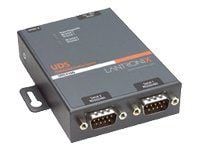 Lantronix Device Server UDS2100 Two Port Serial (RS232/ RS422/ RS485) to IP Ethernet - Enhetsserver - 2 portar - 100Mb LAN, RS-232, RS-422, RS-485 Lantronix Device Server UDS2100 Two Port Serial (RS232/ RS422/ RS485) to IP Ethernet - Enhetsserver - 2 portar - 100Mb LAN, RS-232, RS-422, RS-485