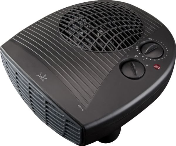 JATA TV63, Viftedrevet elektrisk romvarmer, Sort, Rotasjon, 2000 W, 1000 W, 42 dB