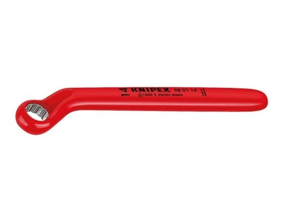 Knipex 98 01 09, Kromvanadiumstål, 9 mm, Rød, 165 mm, 78 g, 1 stykker