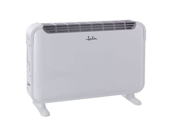 JATA C214, Elektrisk konvektor-romvarmer, Innendørs, Gulv, Hvit, 2000 W, 750 W