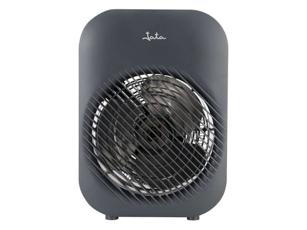 JATA TV55G, Viftedrevet elektrisk romvarmer, Innendørs, Gulv, Grå, 2000 W, 1000 W