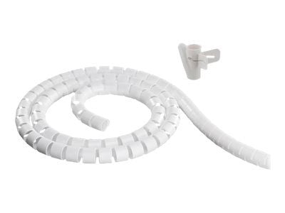 DELTACO - Kabelrör - vit - 2.5 m