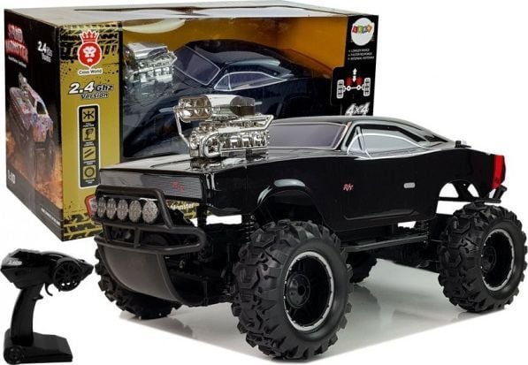 Lean Sport terrengbil fjernstyrt 2,4G 4x4 svart