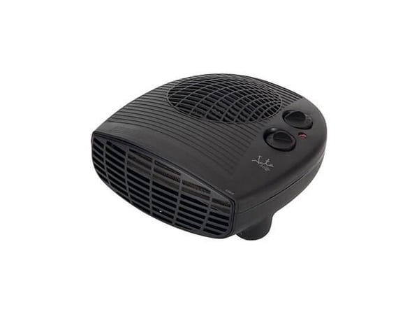 JATA TV63, Viftedrevet elektrisk romvarmer, Sort, Rotasjon, 2000 W, 1000 W, 42 dB
