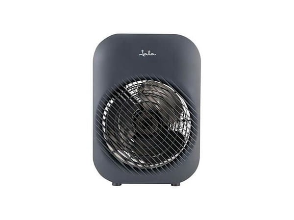 JATA TV55G, Viftedrevet elektrisk romvarmer, Innendørs, Gulv, Grå, 2000 W, 1000 W