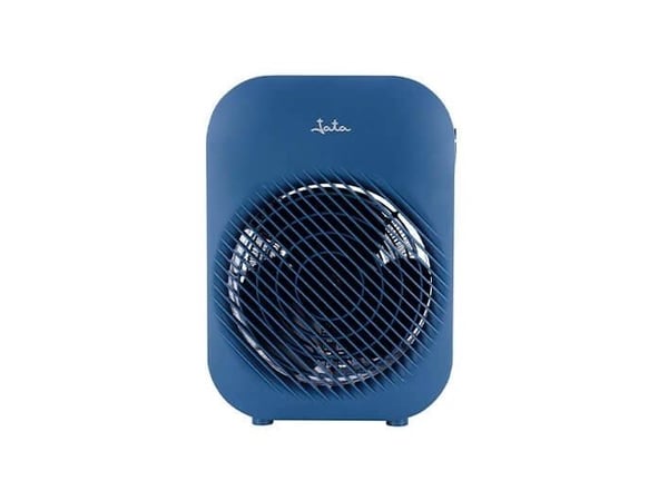 JATA TV55A, Viftedrevet elektrisk romvarmer, Innendørs, Gulv, Blå, 2000 W, 1000 W