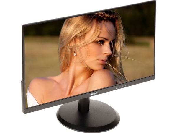 Dahua DHI-LM22-H200 - LED-skjerm - 21.5" (21.45" synlig) - 1920 x 1080 Full HD (1080p) @ 60 Hz - 250 cd/m² - 1000:1 - 6.5 ms - HDMI, VGA - høyttalere