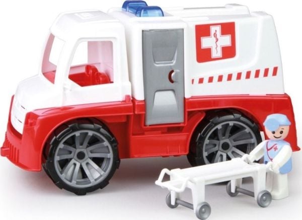 Lena TRUXX 04446, Truck, Ambulance, 2 år, Plast, Rød, Hvit