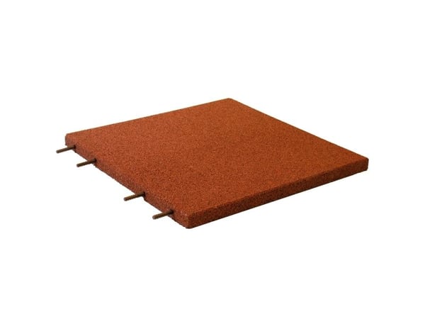 Falk gummifliser 50x50x3 cm rød NORDIC PLAY Active (810-167)