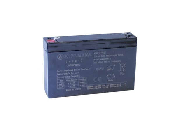 6V-akku 7/AH til elbil (805-689)