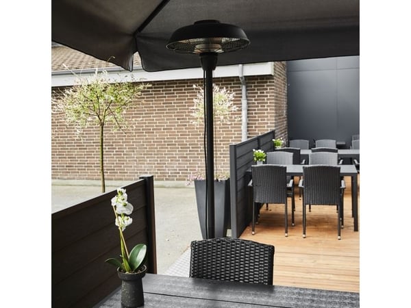 HORTUS Terrassevarmer gulvmodel HA, 900/2100W sort (211-412)