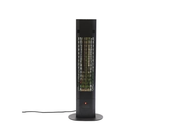 HORTUS Terassilämmitin lattiamalli 1800W - H: 90 cm m/soft touch ja kaukosäädin (211-413)