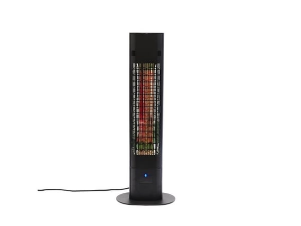 HORTUS Terrassevarmer gulvmodel 1800W - H: 90 cm m/soft touch og fjernbetjening (211-413)