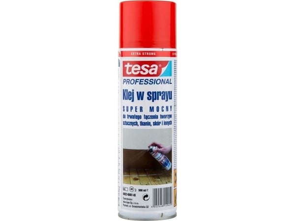 TESA KLEJ KLEJ W -suihke 500ml EXTRA VAHVA! TESA KLEJ KLEJ W -suihke 500ml EXTRA VAHVA!