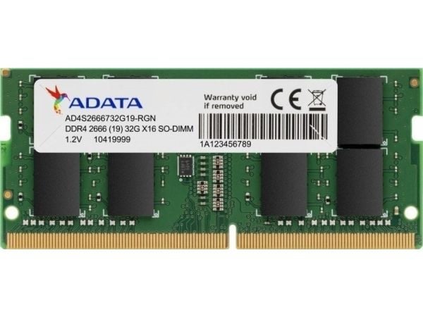 ADATA Premier Series - DDR4 - modul - 16 GB - SO DIMM 260-pin - 2666 MHz / PC4-21300 - CL19 - 1.2 V - ikke-bufret - ikke-ECC
