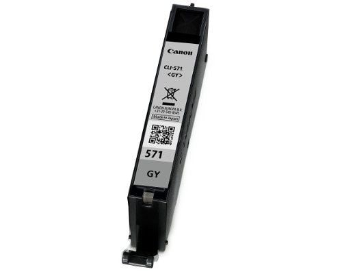 Canon CLI-571GY - 7 ml - grå - original - blekkbeholder - for PIXMA MG7750, MG7751, MG7752, MG7753, TS8050, TS8051, TS8052, TS8053, TS9050, TS9055