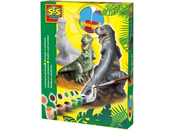 SES Creative Muotti ja malli - Triceratops