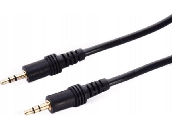 Libox Jack 3,5 mm - Jack 3,5 mm kabel 1,5 m svart (LB0025)